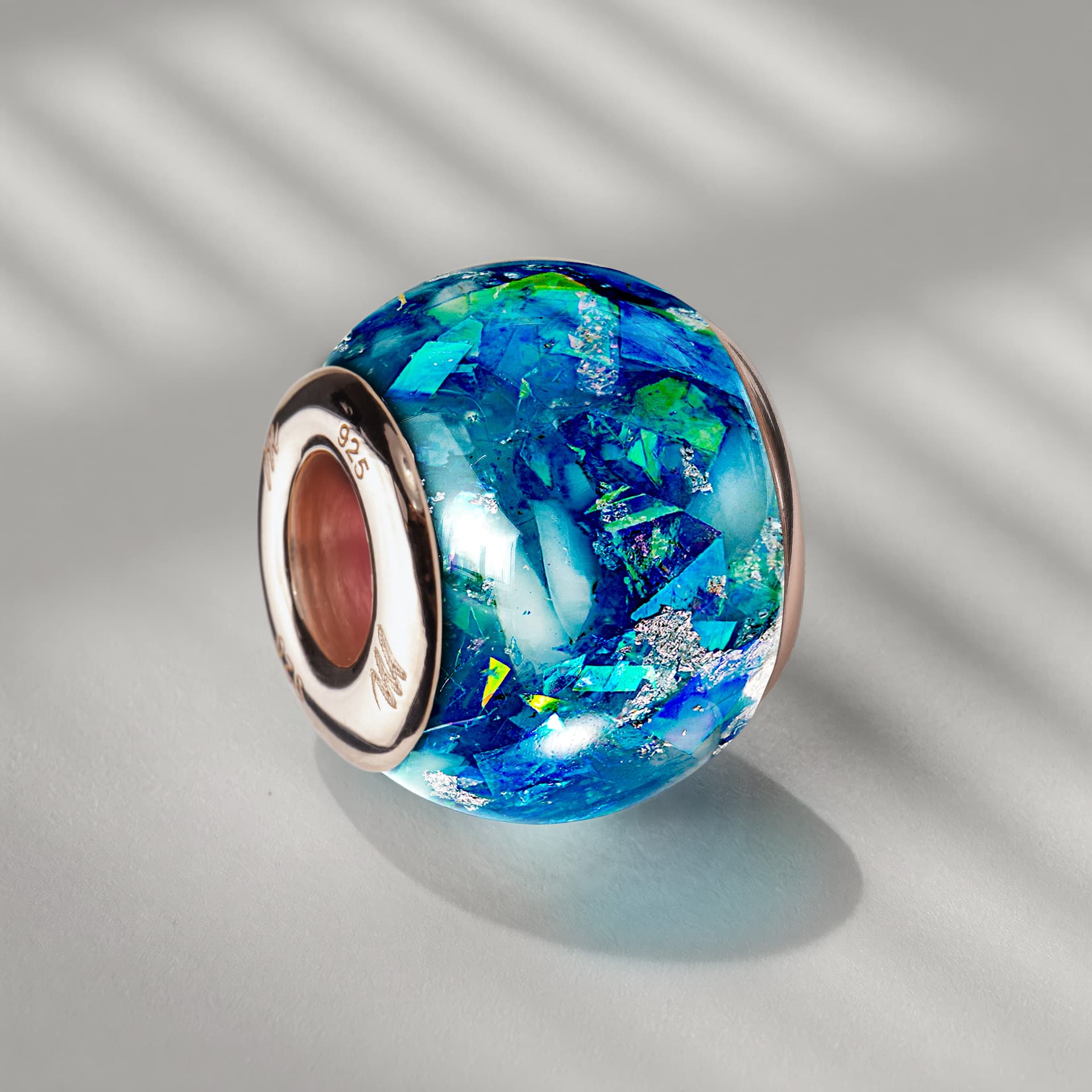 Charms typu "Pandora" z ząbkami Twojego psa, pamiątka
